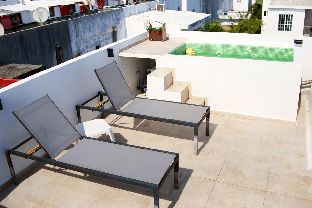 Habitacion, Jacuzzi Rooftop, Gran Wi-Fi Cancún Eksteriør billede